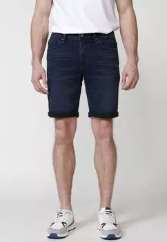 Джинсовые шорты REGULAR BERMUDA WITH FIVE POCKETS Koroshi, темно-синий