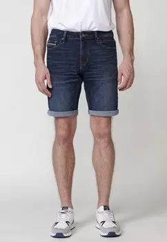 Джинсовые шорты REGULAR BERMUDA WITH FIVE POCKETS Koroshi, темно-синий