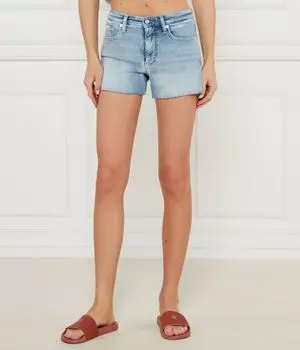 Джинсовые шорты Regular fit Calvin Klein Jeans, синий