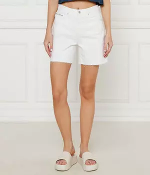 Джинсовые шорты Regular fit Calvin Klein Jeans, белый