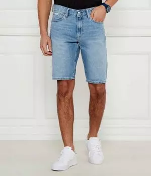 Джинсовые шорты Regular fit Calvin Klein Jeans, синий