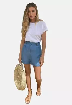 Джинсовые шорты REGULAR FIT - ELASTICATED BACK TAB Love & Roses, синий