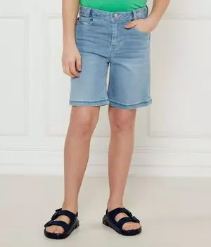 Джинсовые шорты Regular fit Hugo Kids, синий
