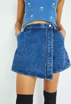Джинсовые шорты Regular Skort Ocean Pepe Jeans, цвет dark-blue denim