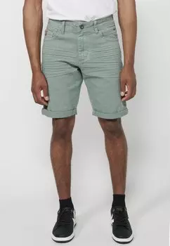 Джинсовые шорты Regular Stretch Bermuda Colors Koroshi, зеленый Verde