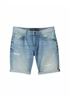 Джинсовые шорты REGULAR TOM TAILOR DENIM, синий деним