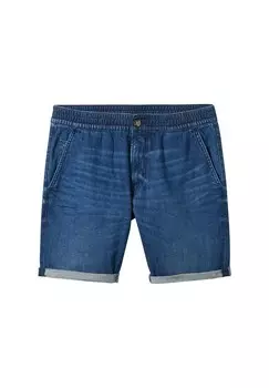 Джинсовые шорты REGULAR TOM TAILOR DENIM, темно-синий