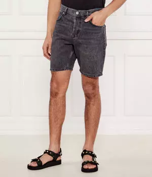 Джинсовые шорты Relaxed fit Karl Lagerfeld Jeans, черный