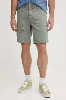 Джинсовые шорты RELAXED SHORT UTILITY COLOR Pepe Jeans, зеленый