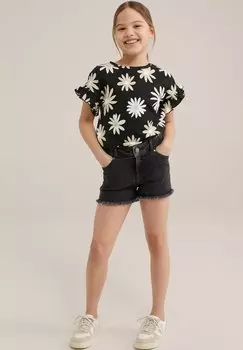 Джинсовые шорты Ridge WE Fashion, серый