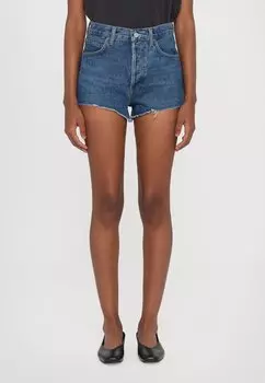 Джинсовые шорты RIDLEY SHORT Agolde, светло-голубой