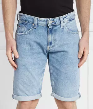 Джинсовые шорты Ронни Slim fit Tommy Jeans, синий