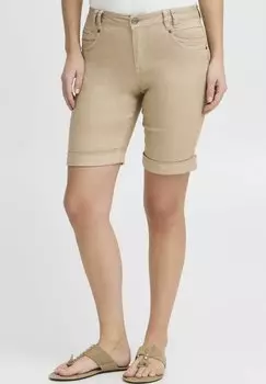 Джинсовые шорты ROSITA PULZ, бежевый