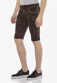 Джинсовые шорты ROTTEN Cipo & Baxx, красный