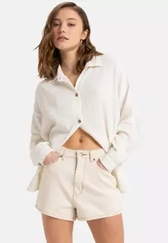 Джинсовые шорты Roxy, белый