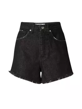 Джинсовые шорты RRE by Lorena Rae Regular Jeans Elfi, черный деним