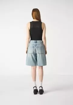 Джинсовые шорты Ruth Loose Long ONLY, светло-голубой деним