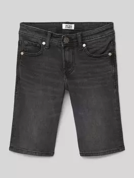 Джинсовые шорты с 5 карманами Jack & Jones, черный