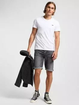 Джинсовые шорты с 5 карманами Lee, цвет Washed Grey