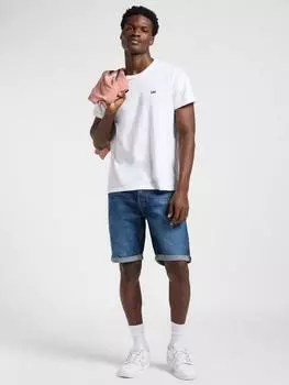 Джинсовые шорты с 5 карманами Lee, синий