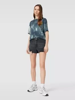 Джинсовые шорты с 5 карманами, модель «DREW» Noisy May, черный