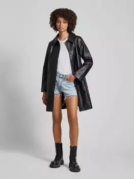 Джинсовые шорты с эффектом поношенности G-Star Raw, светло-голубой