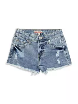 Джинсовые шорты с цвет Butterflyми для девочек Vintage Havana, цвет Butterfly