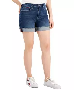 Джинсовые шорты с манжетами Tommy Jeans