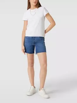 Джинсовые шорты с необработанными краями Levi's