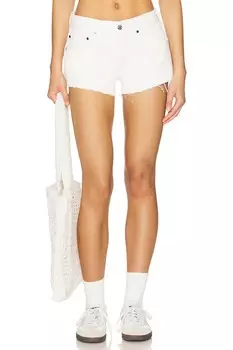 Джинсовые шорты с низкой талией Eb Denim, white