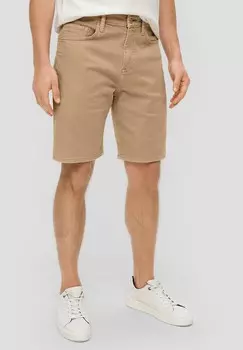 Джинсовые шорты s.Oliver, бежевый