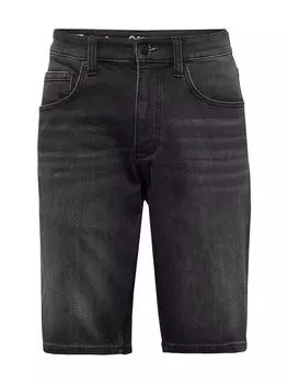 Джинсовые шорты s.Oliver Regular Jeans Mauro, черный деним