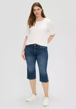 Джинсовые шорты s.Oliver, темно-синий деним