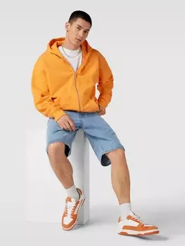 Джинсовые шорты с отделкой Review, синий