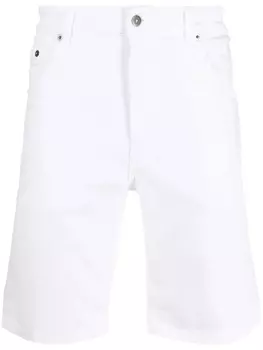 Джинсовые шорты с подворотами DONDUP, белый