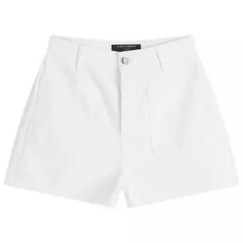Джинсовые шорты с высокой талией Dolce & Gabbana, белый