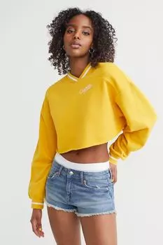 Джинсовые шорты с заниженной талией H&amp;M, синий деним
