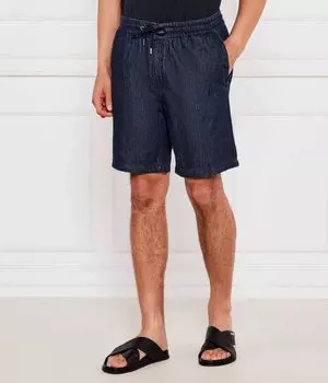 Джинсовые шорты сандрю Loose fit Boss Orange, синий