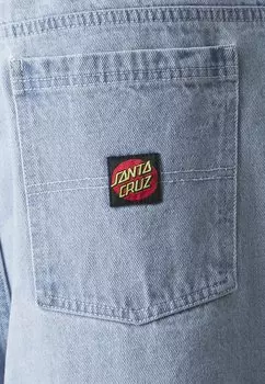 Джинсовые шорты Santa Cruz, стирание камня Big Unisex