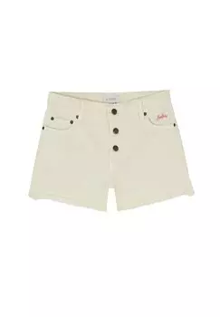 Джинсовые шорты Scalpers, крем