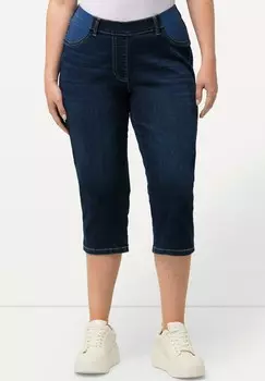 Джинсовые шорты SIENNA STRETCH CAPRIS Ulla Popken, темно-синий деним