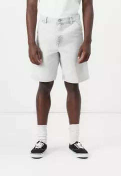 Джинсовые шорты SINGLE KNEE SHORT DEARBORN CANVAS Carhartt WIP, черный