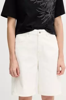 Джинсовые шорты Sisley, бежевый