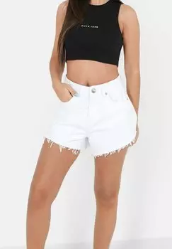 Джинсовые шорты Sixth June, белый