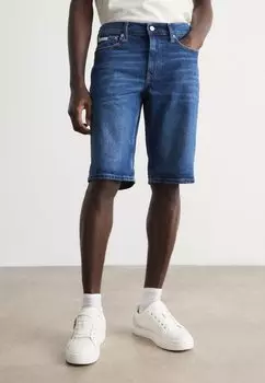 Джинсовые шорты SLIM Calvin Klein Jeans, темно-синий