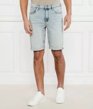 Джинсовые шорты Slim fit Calvin Klein Jeans, синий