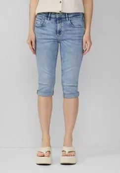 Джинсовые шорты SLIM FIT MID RISE QS, синий