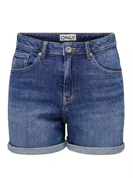 Джинсовые шорты slim fit Only, синий