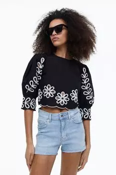 Джинсовые шорты Slim Regular H&M