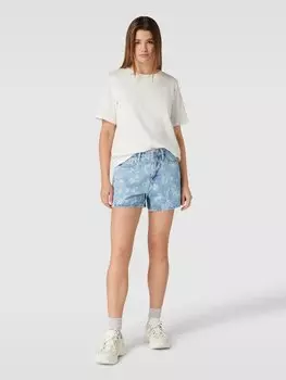 Джинсовые шорты со сплошным рисунком, модель «MARLY» Pepe Jeans